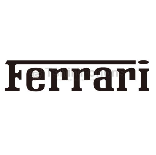 Ferrari T-shirts Iron On Transfers N2851 - Click Image to Close